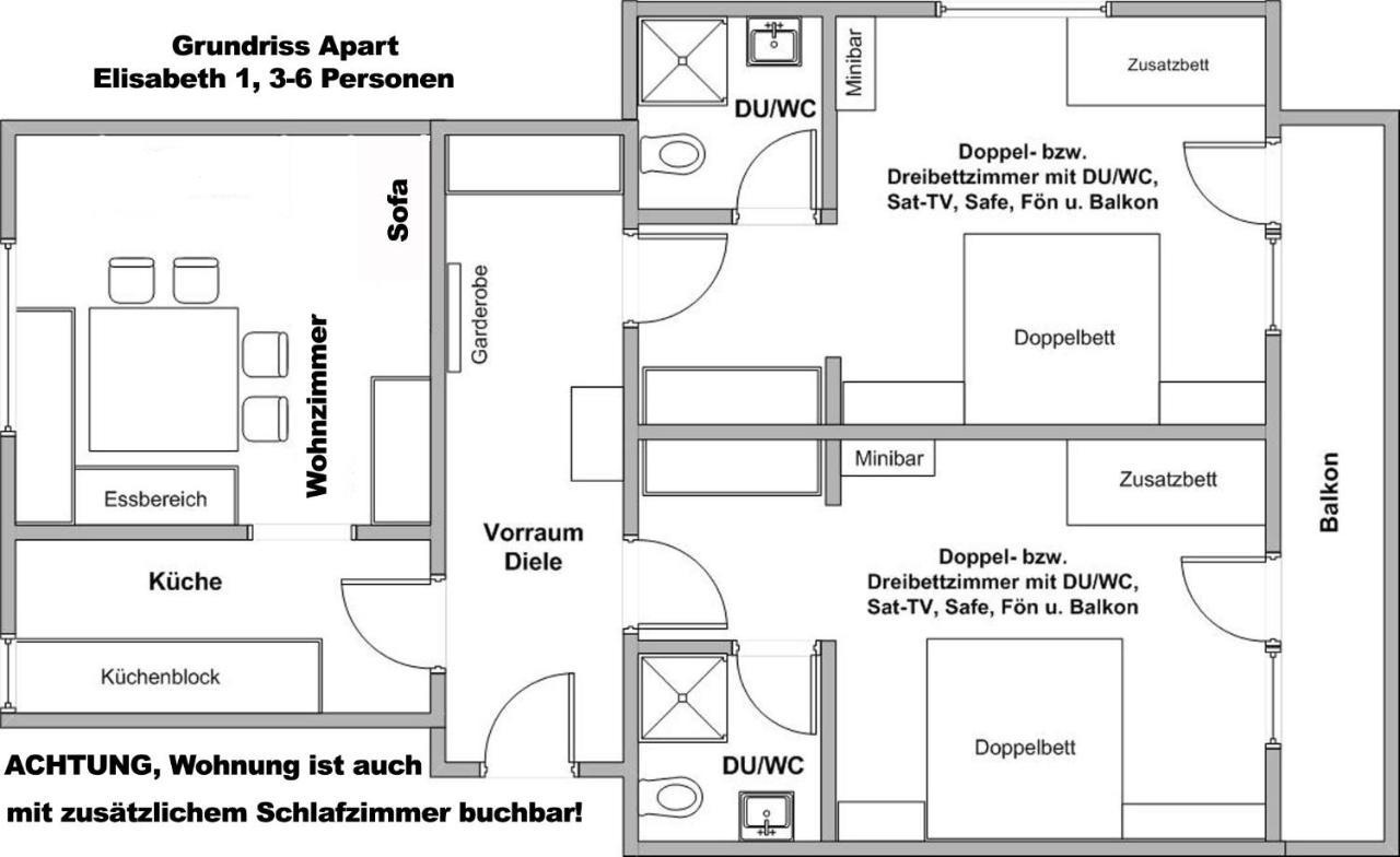 Apart Elisabeth See Extérieur photo